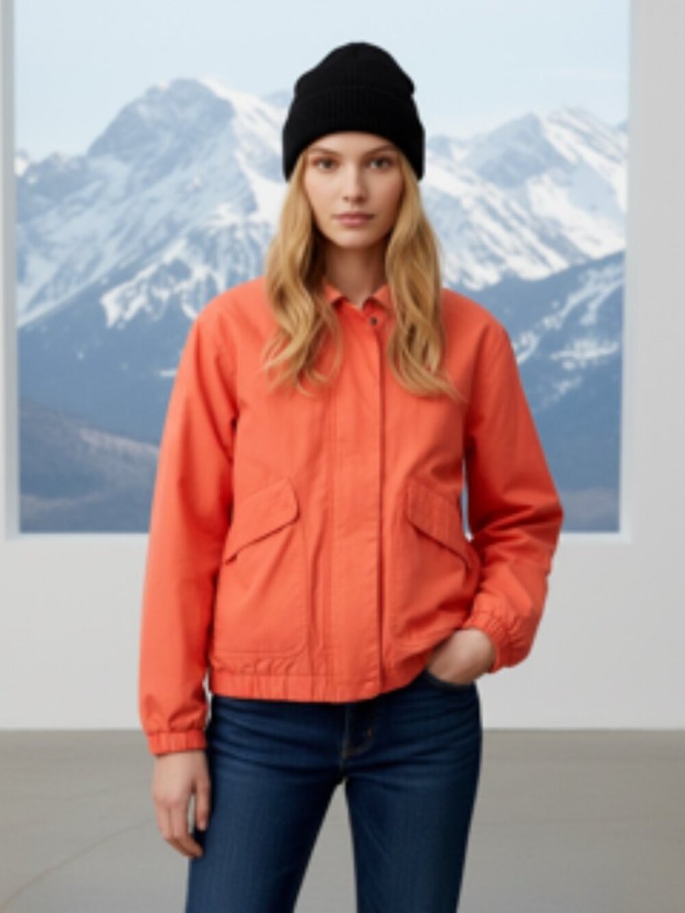 London Fog Full Zip Coral Zip Front Fully Lined Jacket Women’s Sz‎ XL  Coat